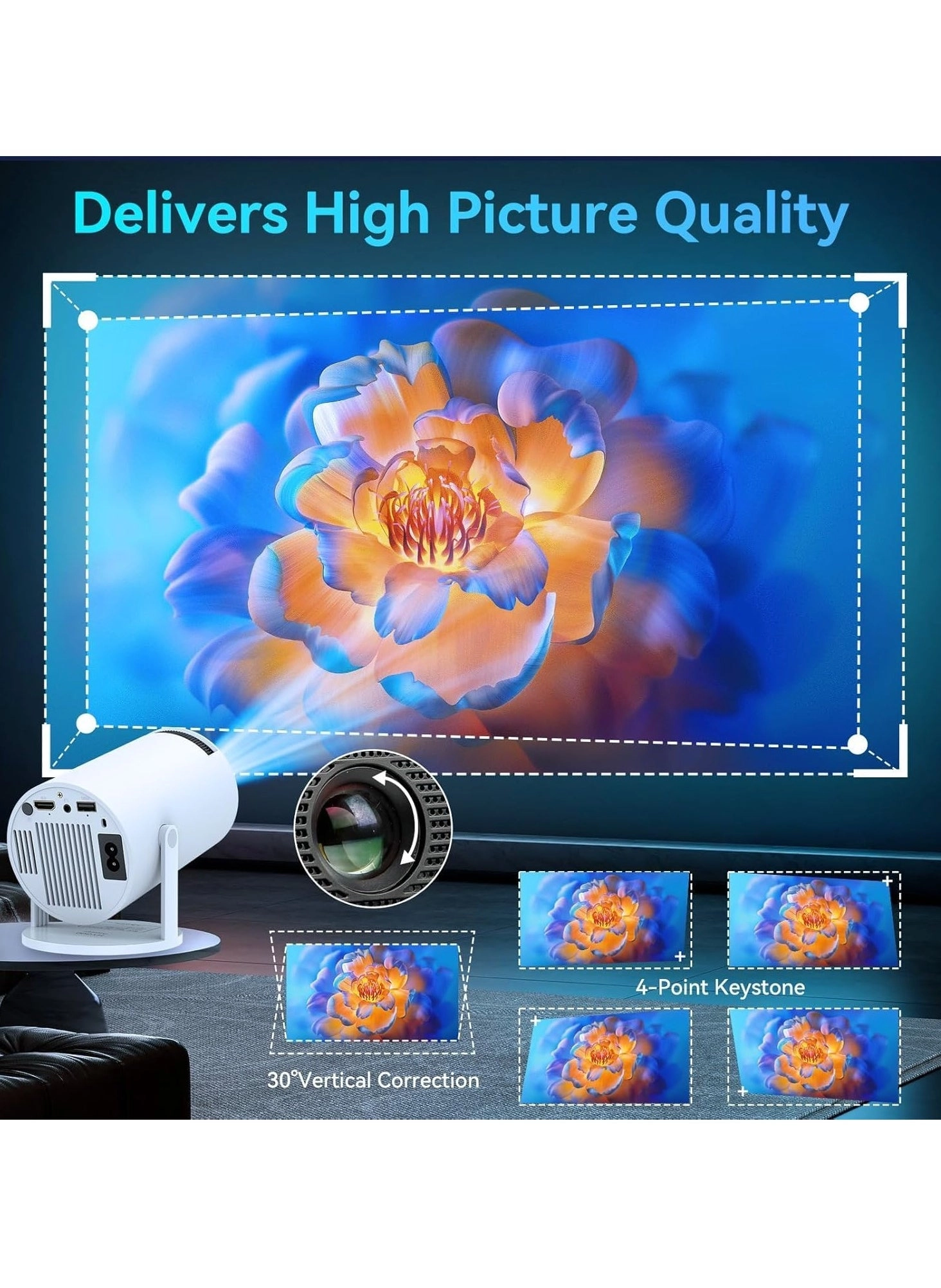 HY300 Pro 8000 ANSI lumens