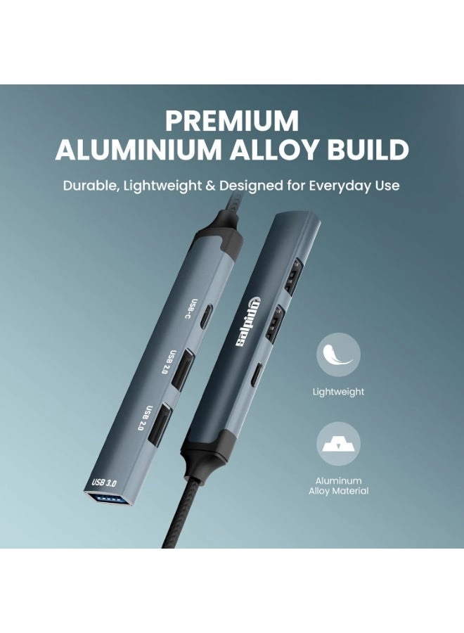 DS-44C - 4-in-1 5Gbps Aluminium Alloy Body