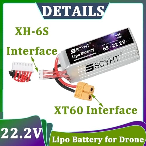 6S Drone battery - 2200mAh 2600mAh 2700mAh 3000mAh