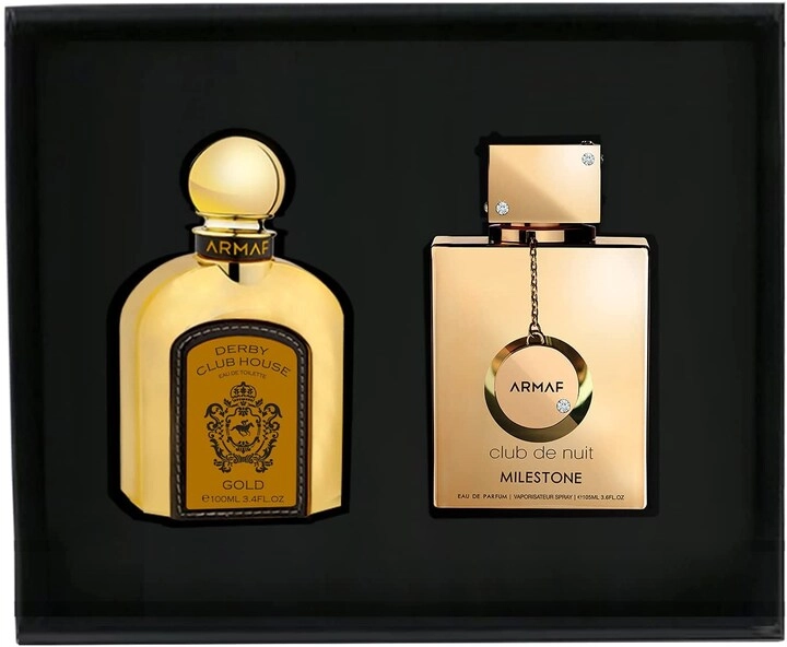 Derby Club House Gold - EDT 100ml + Club De Nuit Milestone - EDP 105ml
