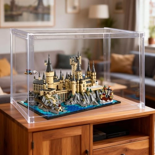 Display Case - 36x27x27cm Dustproof Clear