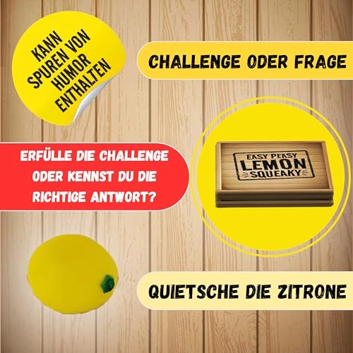 Easy peasy lemon squeaky - German 12 years and up