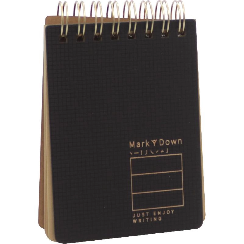 Memo Notebook A7 Spiral - Lined 60 Sheets