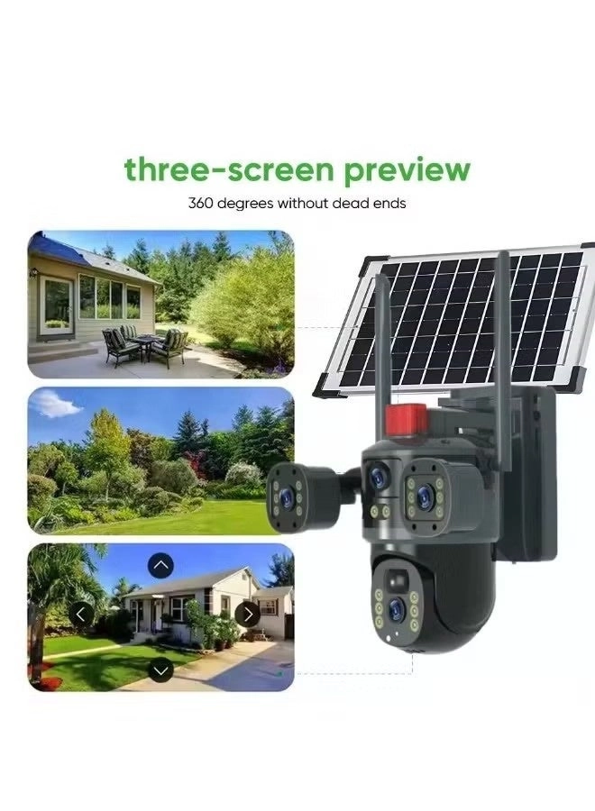 Trinocular Solar Camera