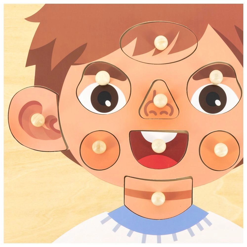 Boys Face Puzzle (29464294-44664) - 10 pcs
