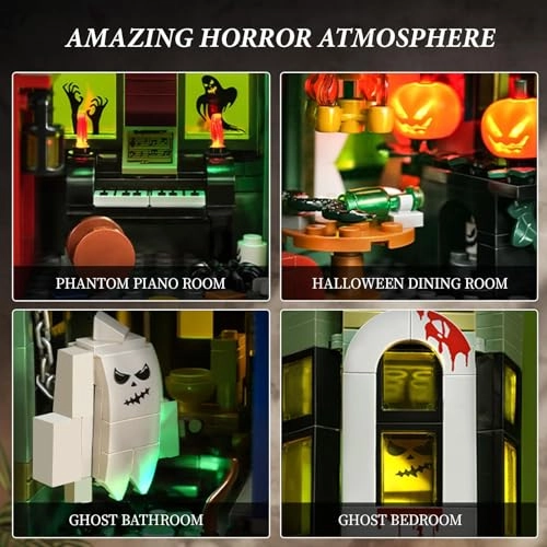 Haunted House Building Set - 1196pcs