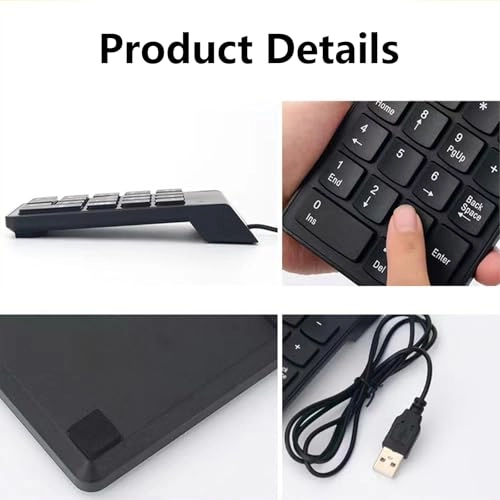 A100 - USB Corded Numeric Keypad