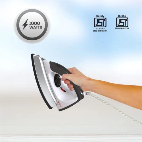 Orega VH101 - 1000W Dry Non-stick soleplate