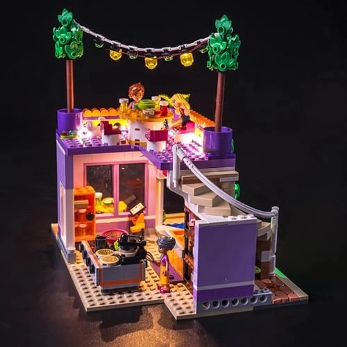 LED Light kit - for Lego 41747 Rooftop Restaurant Remote Control