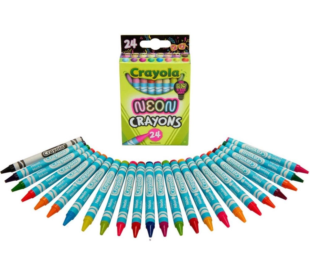 Neon Crayons - 24 piece(s)