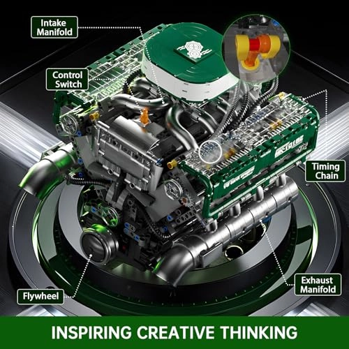 V8 Engine (MK10182) - 2250PCS Battery Motor