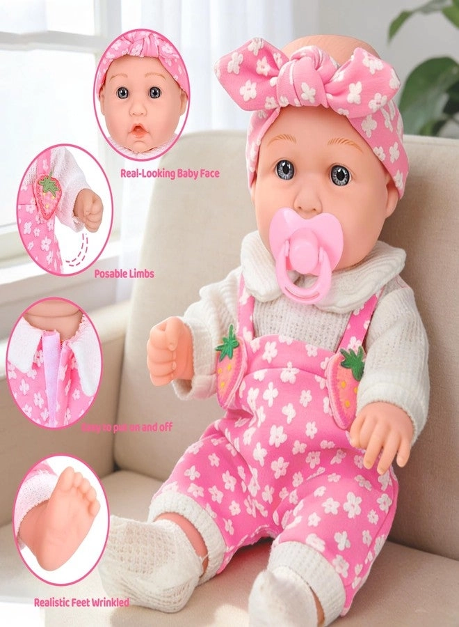 Reborn Baby Doll - 12 Inch Little Girls Set