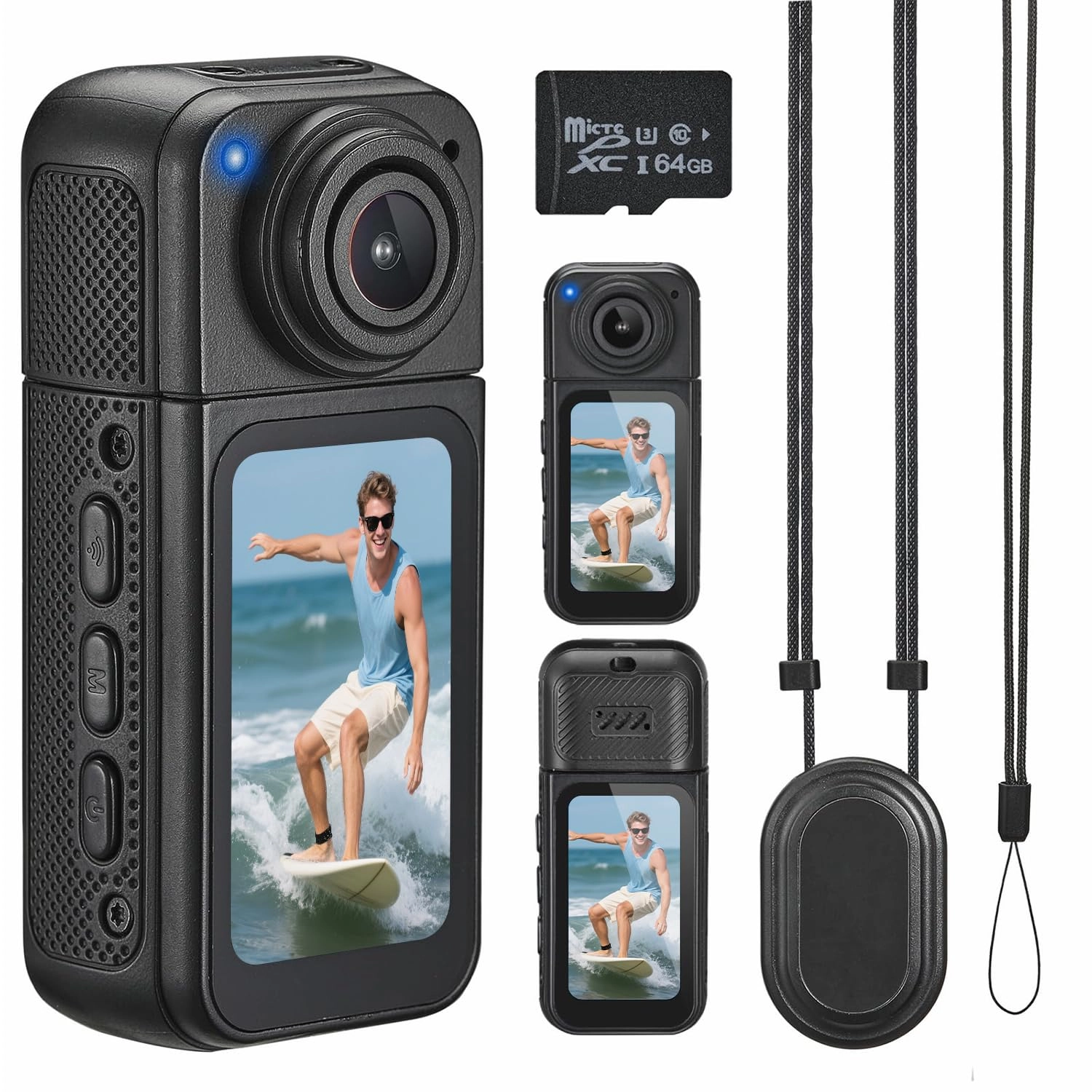 Funito Mini Body Camera - 1080P 64GB