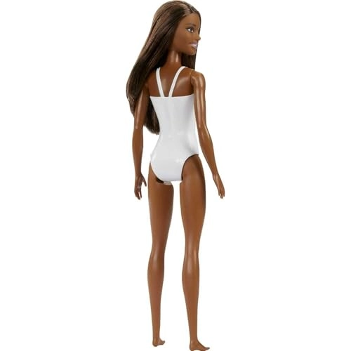 Barbie Flag Beach - Stars and Stripes Swimsuit Brunette Ages 3+