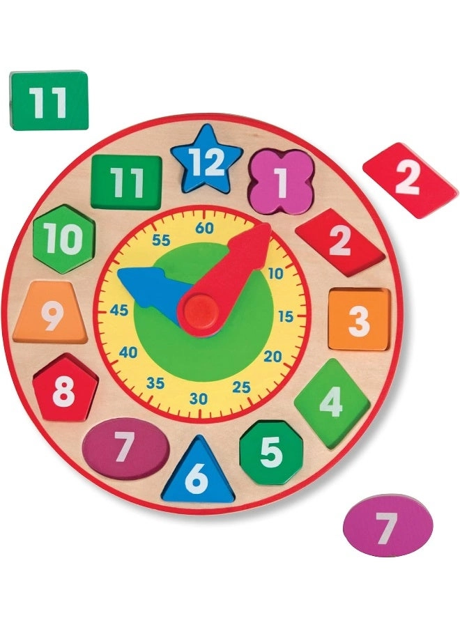 Shape Sorting Clock - 3+ Years 12 piece(s)