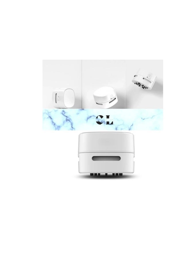 Mini Desktop Vacuum Cleaner - 200 ml 500Pa 360° Rotatable