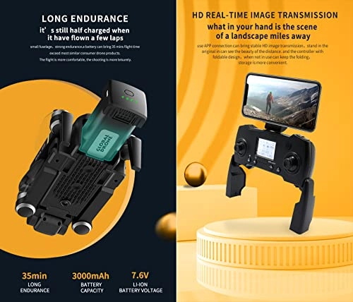 6K Foldable Drone - 25FPS