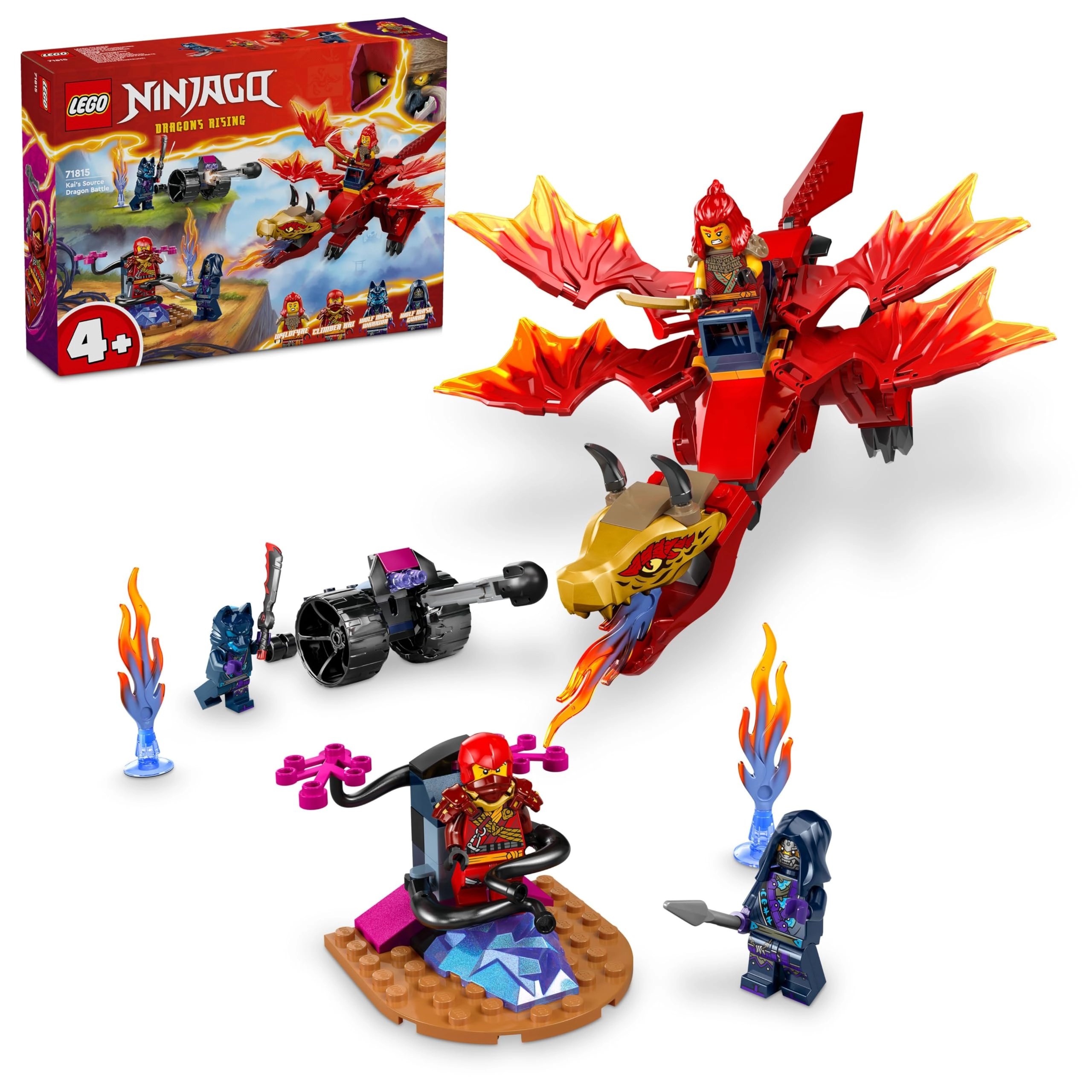 LEGO NINJAGO Kai’s Source Dragon Battle (71815)