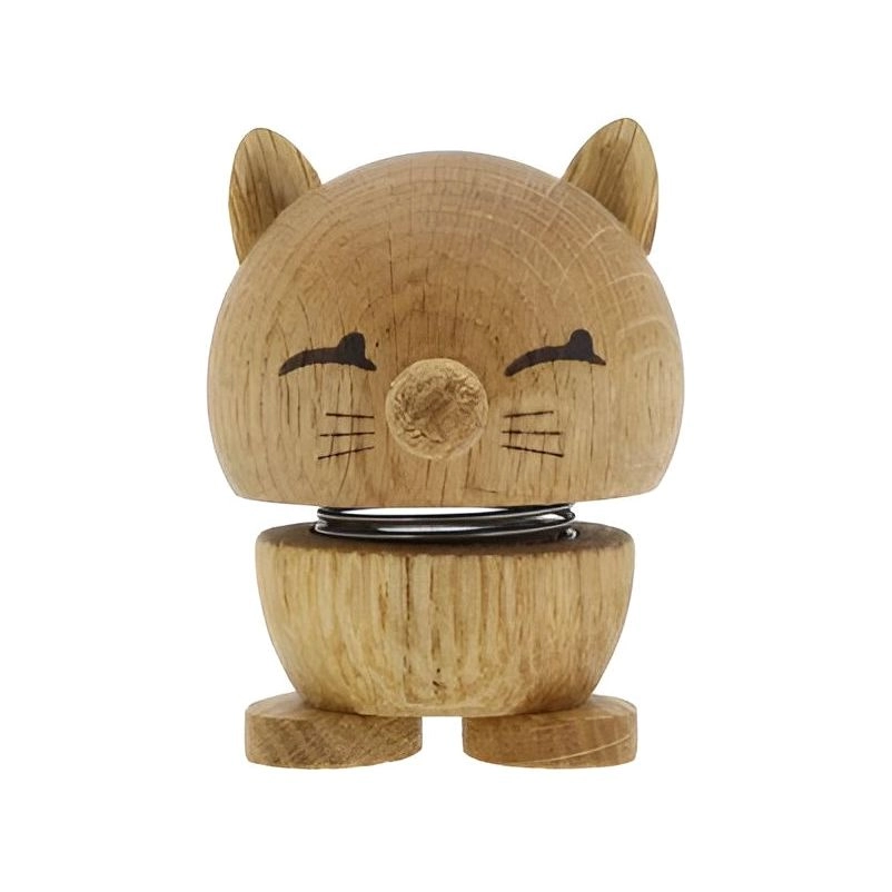 Hoptimist Animals Cat - Oak