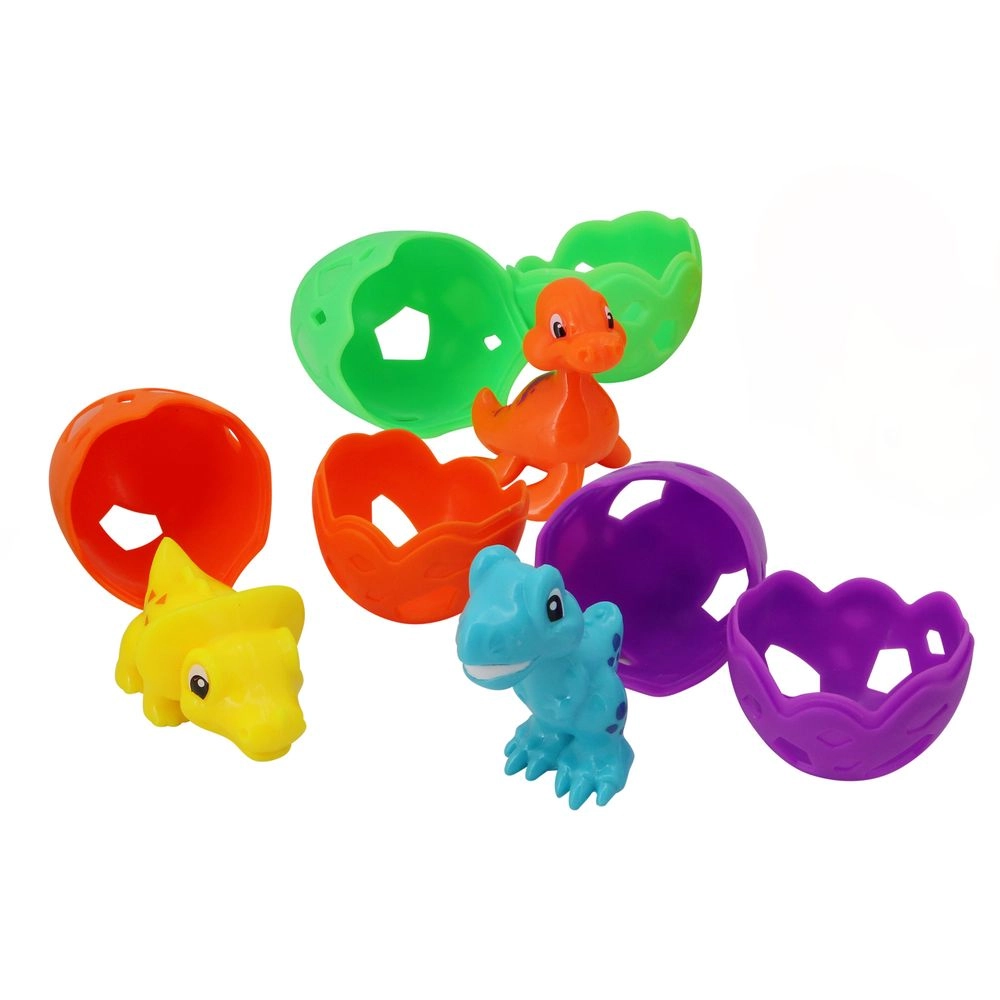 Dino Dive Game - 3 Dinosaur Pieces 6 Dinosaur Egg Halves