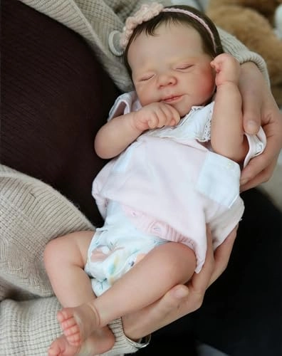 Reborn Baby Doll - 18 Inch Vinyl Girl