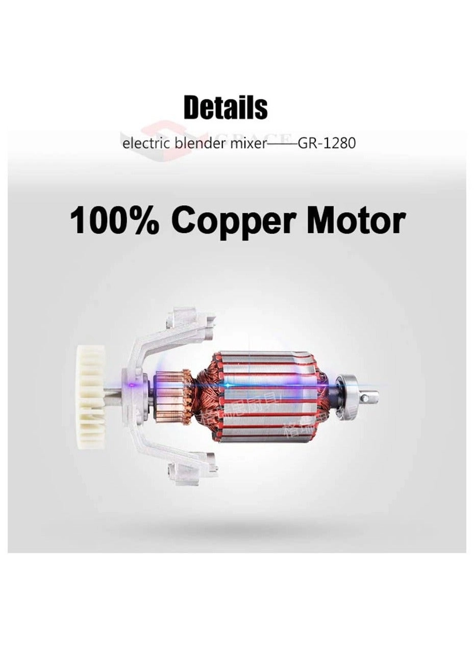 Sound Proof Blender - Quiet soundproof shield Heavy duty commercial design Dual-direction blade technology