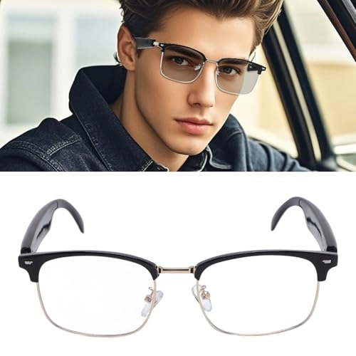 AI Translation Smart Glasses - Real Time Translation Microphone Speaker