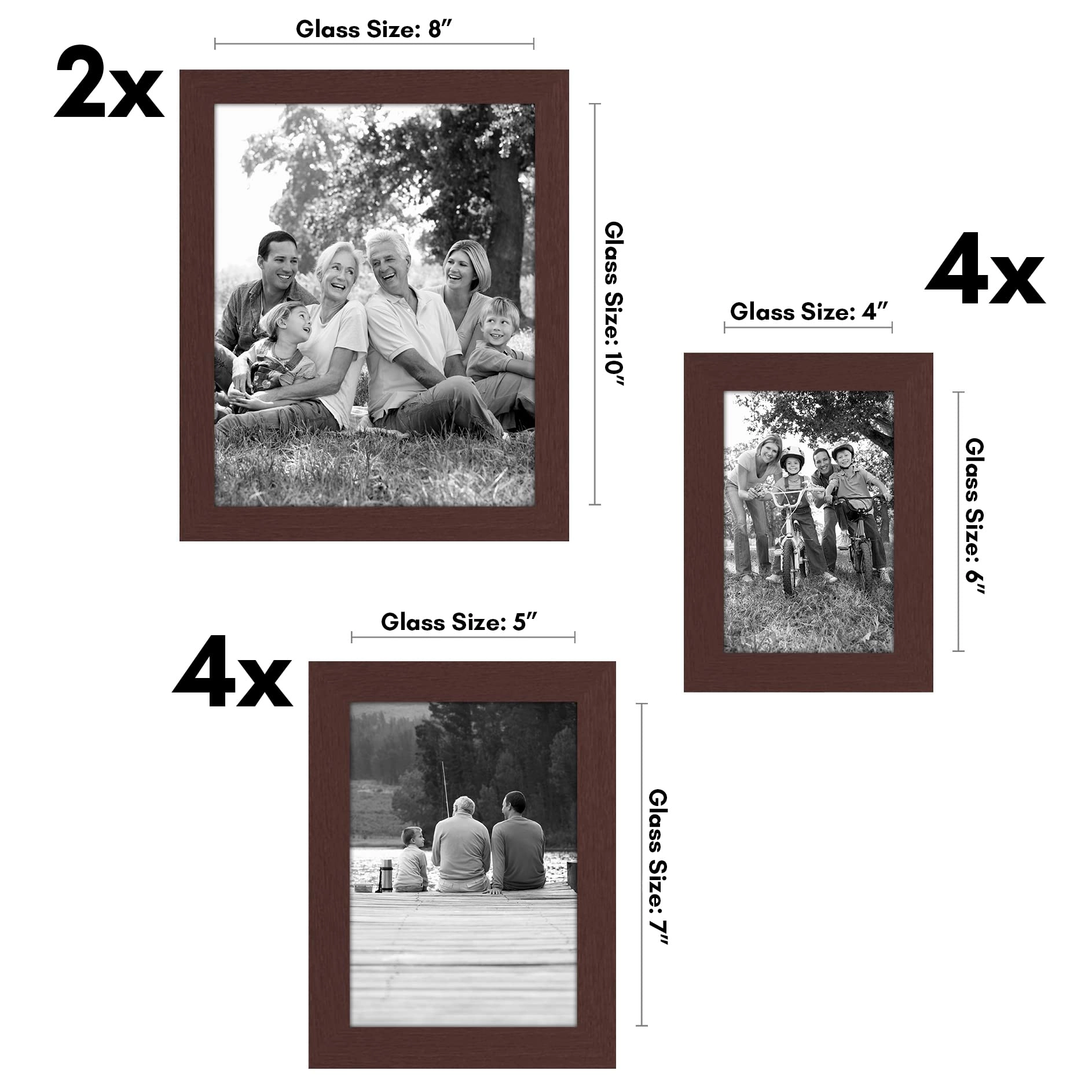 Set of 10 Picture Frames