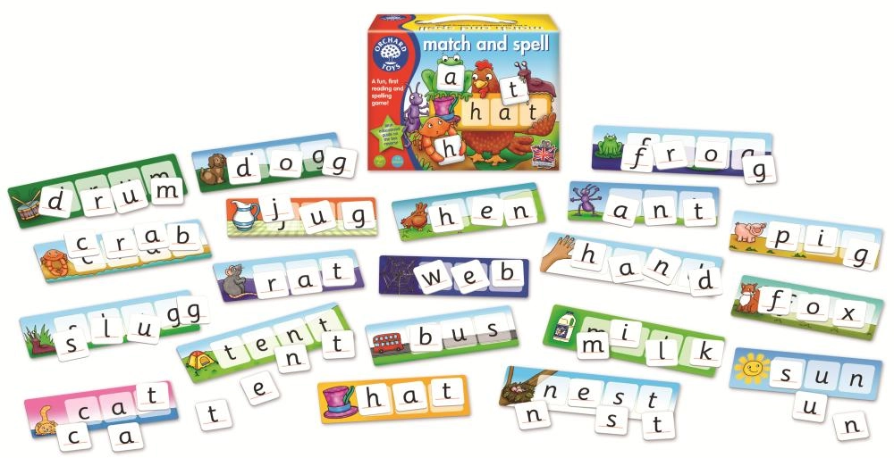 Match & Spell - 4 years to 6 years