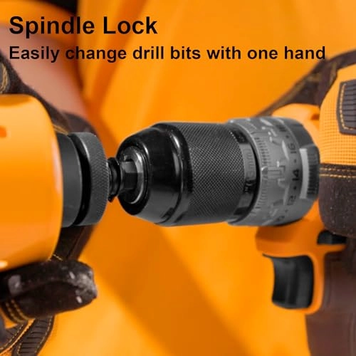 20V Cordless Impact Drill - 2x2.0Ah