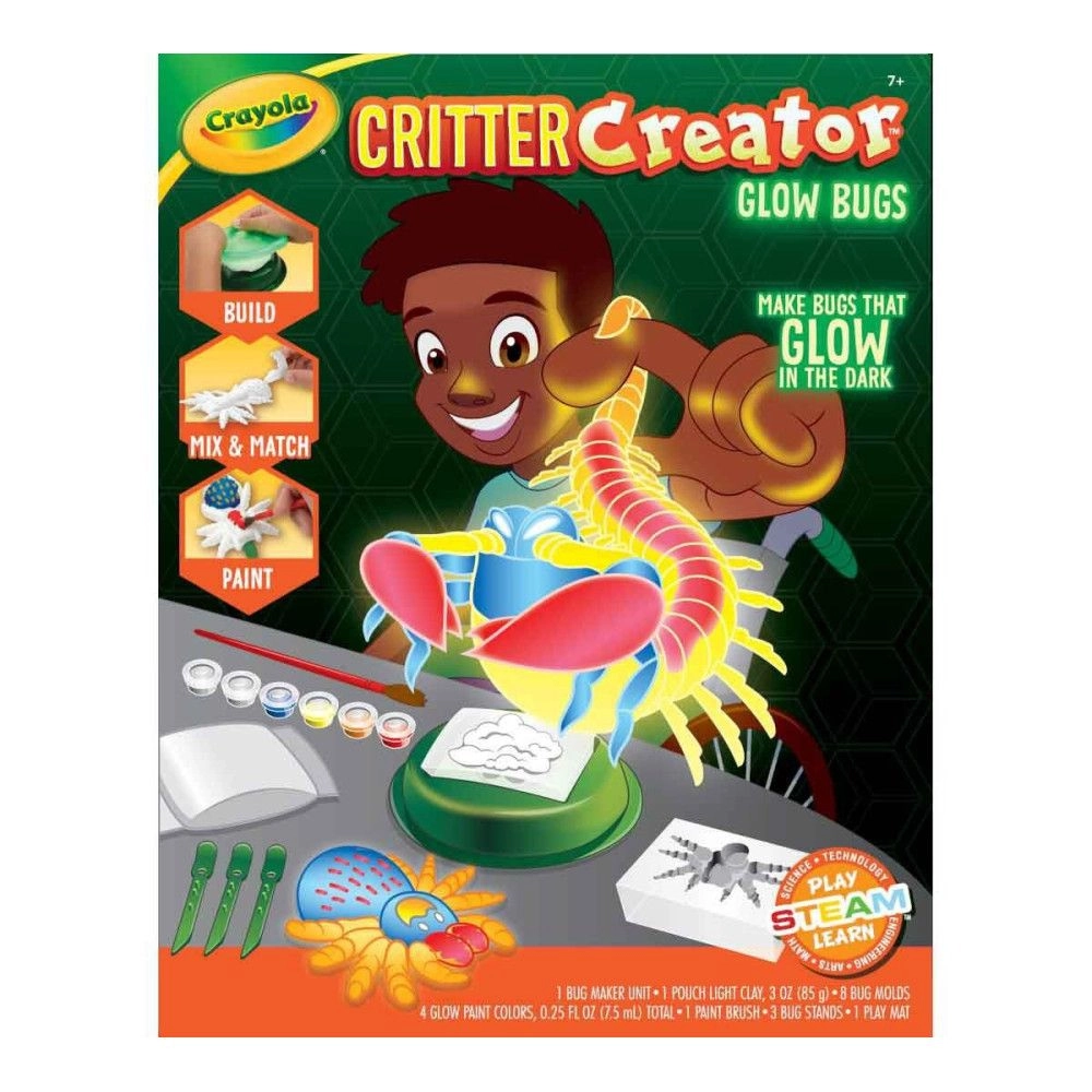 Critter Creator - Glow in the Dark Multi Colour