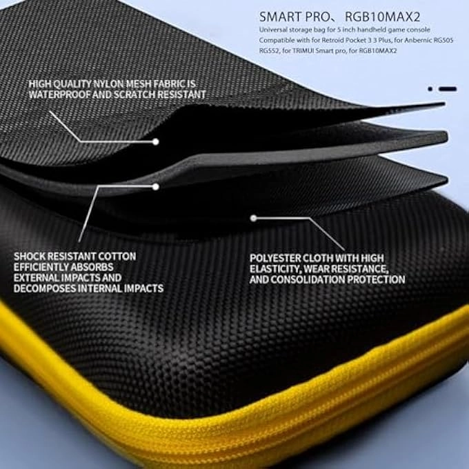 HANDHELD GAME CONSOLE CARRYING CASE - Scratch Resistant Portable