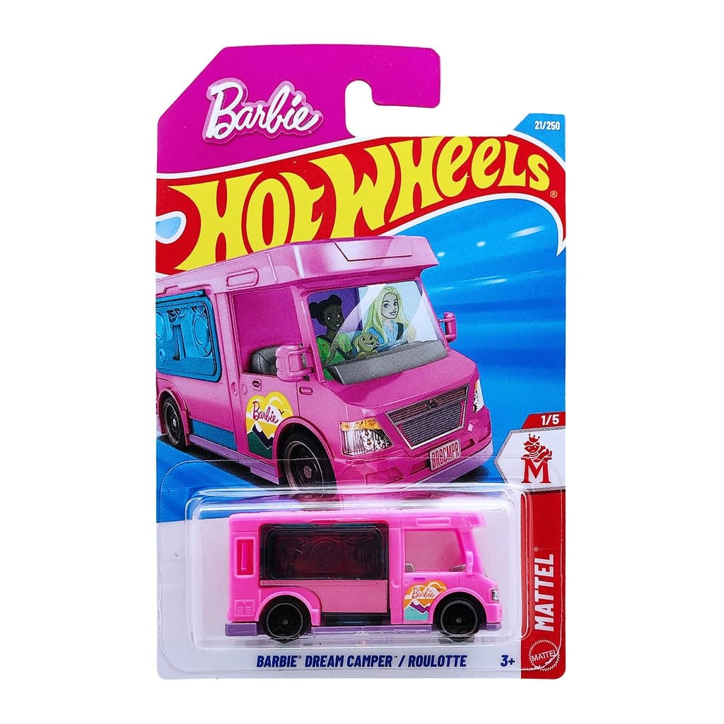 Hot Wheels Barbie Dream Camper - 1:64 Scale