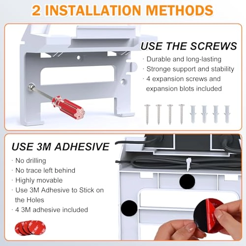 Wall Mounting Kit - 1 piece(s) Starlink V3 Power Supply, Starlink Gen 3 Mesh Router