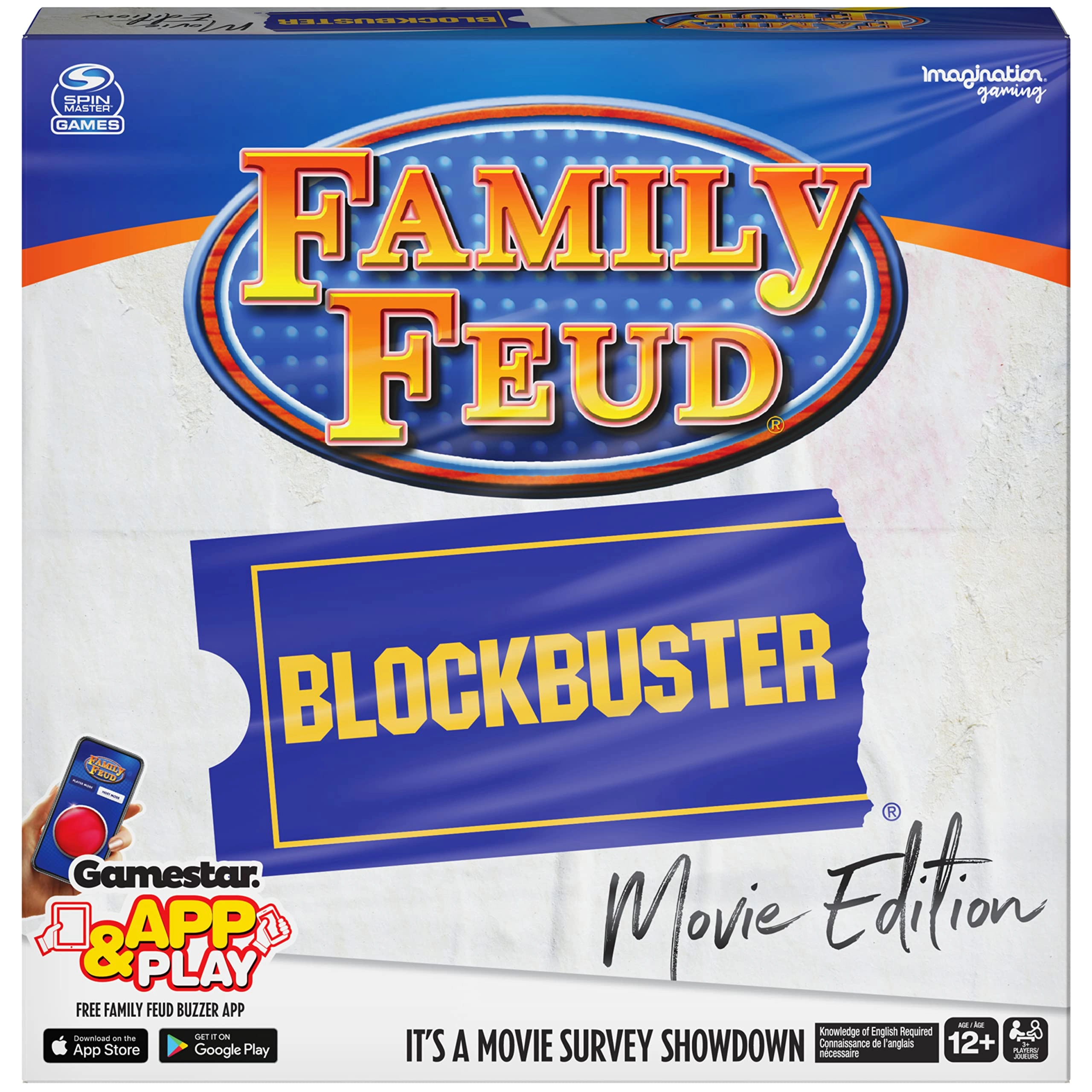 Spin Master Family Feud Blockbuster - Party Quiz Movie Trivia