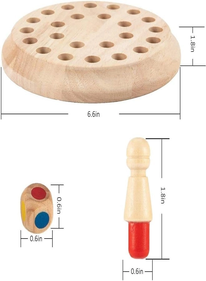 Wooden Memory Chess Game - 3+ 31 pieces