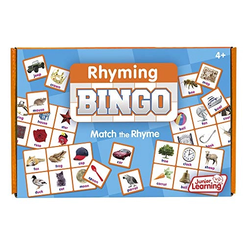Junior Learning Rhyming Bingo - English 31 Mins to 1 Hour