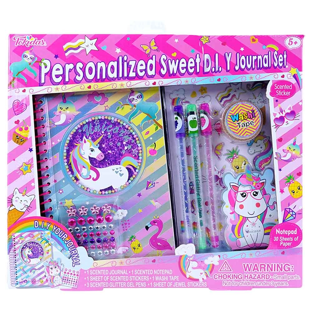 Tokidas Girls Personal Sweet Diary Set