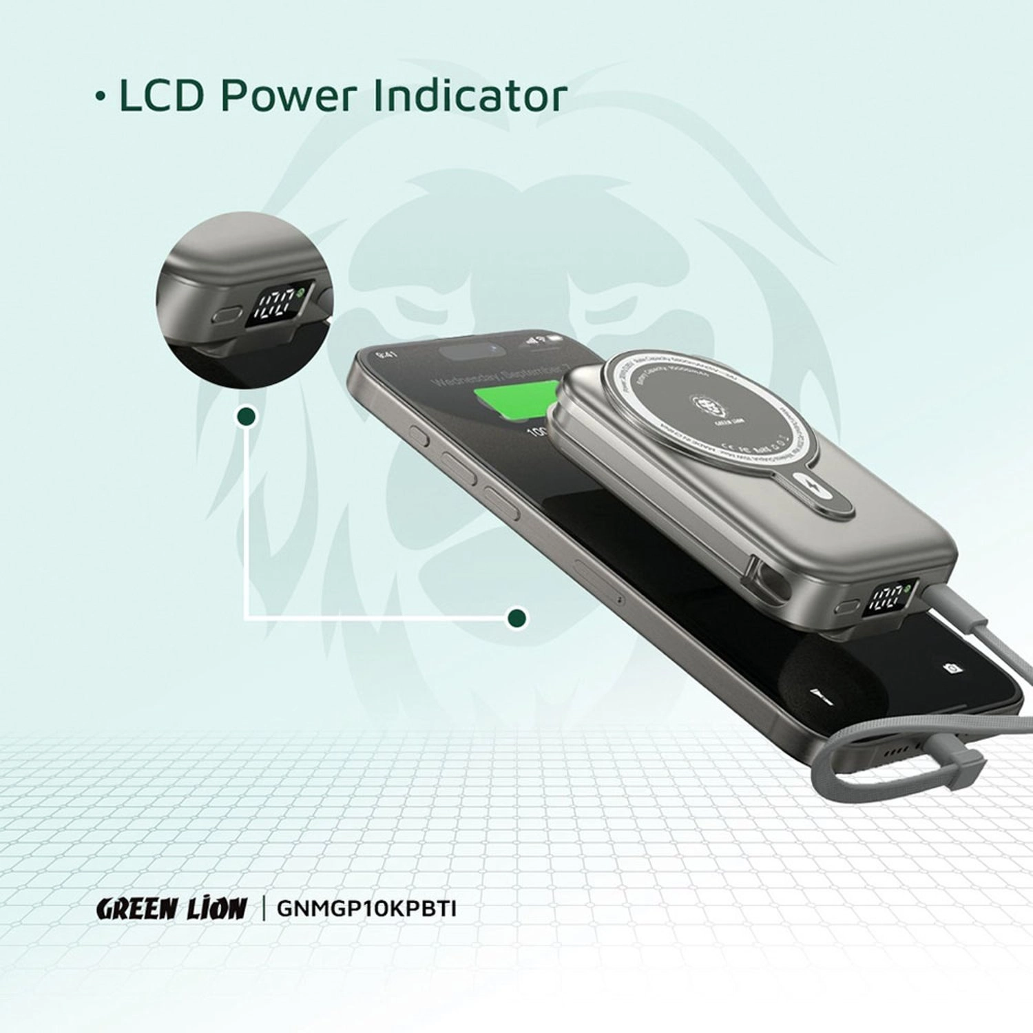 Monaco - 10000 Watt-hour 15 Watt MagSafe