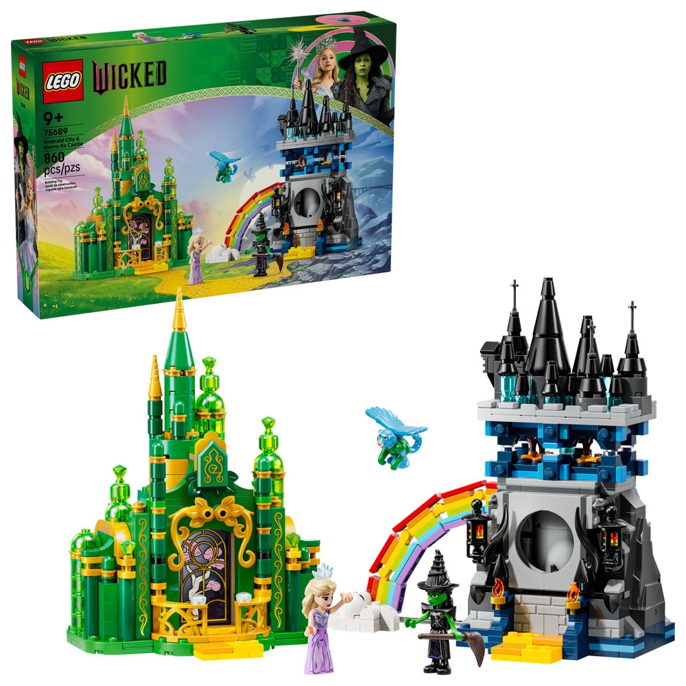 LEGO Wicked Emerald City - 860 pcs + Kiamo Ko Castle