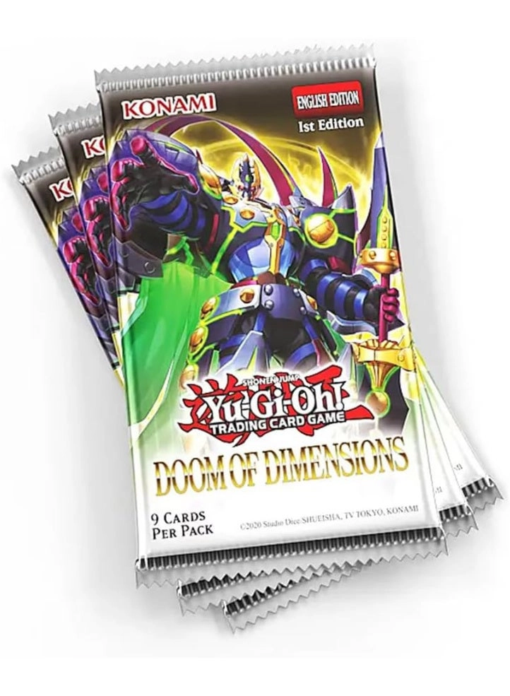 Yu-Gi-Oh Doom of Dimensions Booster - English 1pcs