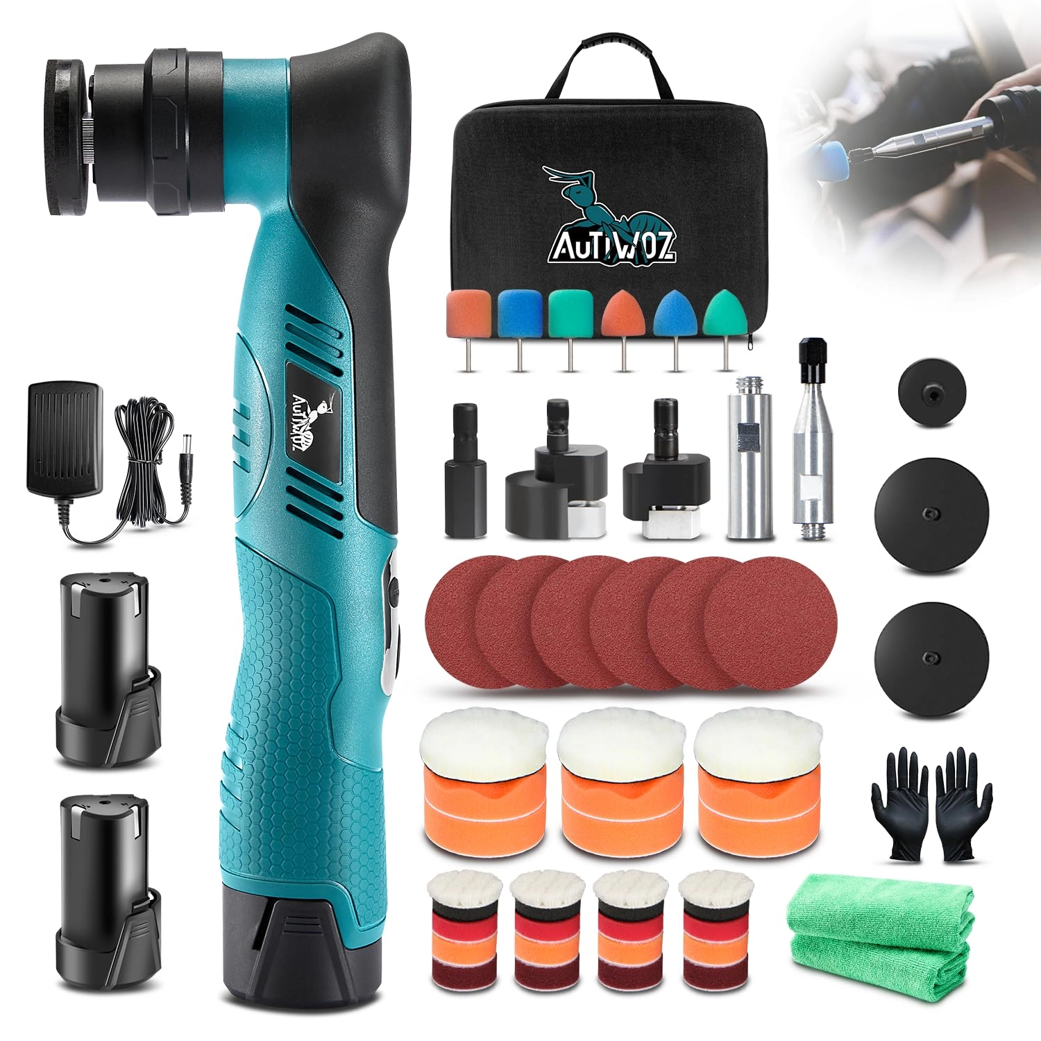 AUTIWOZ W02PO62 - Cordless 6 Speeds 2000mAh