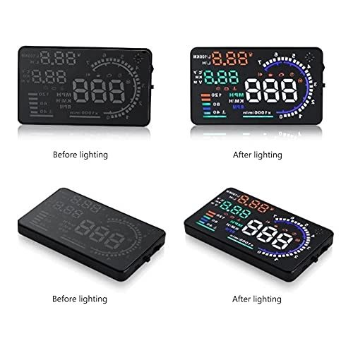 HUD Head Display - 5.5'' OBDII/EUOBD