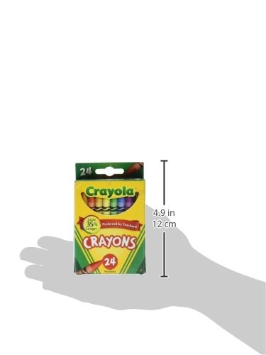 Wax Crayons - 24 Pcs