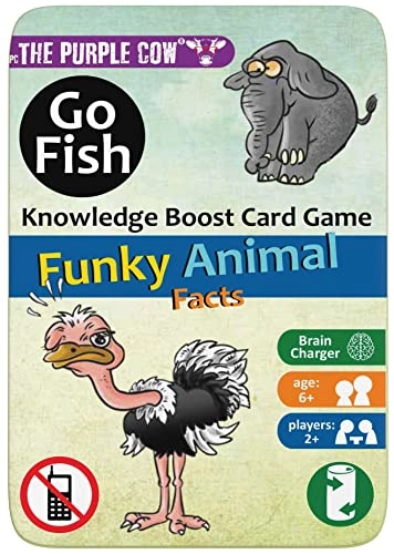 Go Fish!: Funky Animals Facts - Card Game