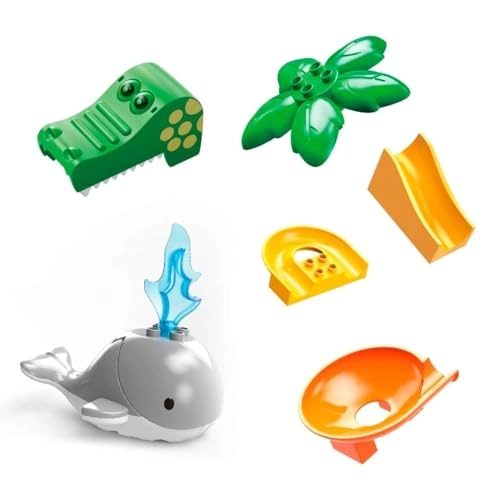 Marble Run Whale Slide - 84 pcs