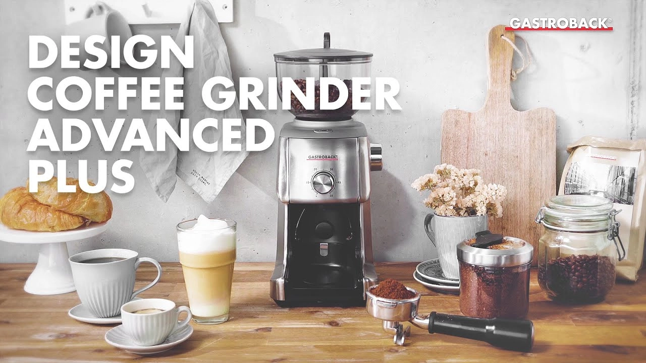 Design Coffee Grinder Advanced - 18 settings Conical burr