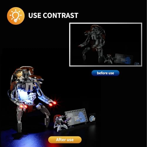 LED Light for Lego 75381 Droideka - Robot