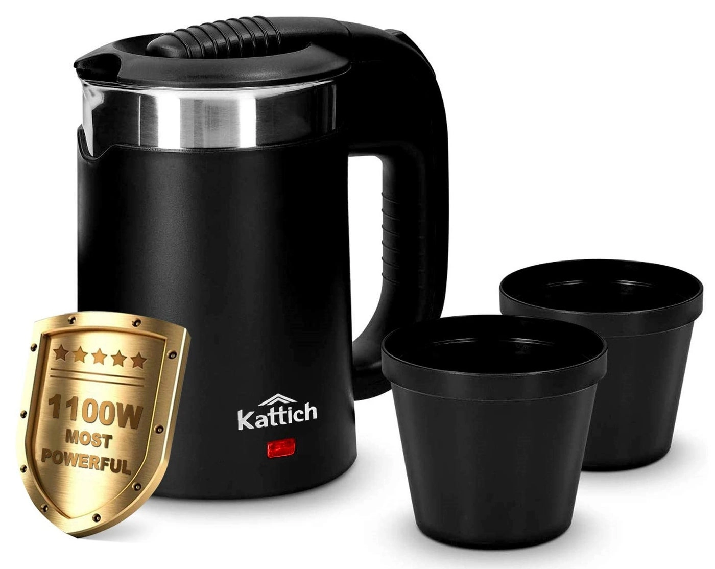 KATTICH Stainless Steel Double Wall Electric Kettle