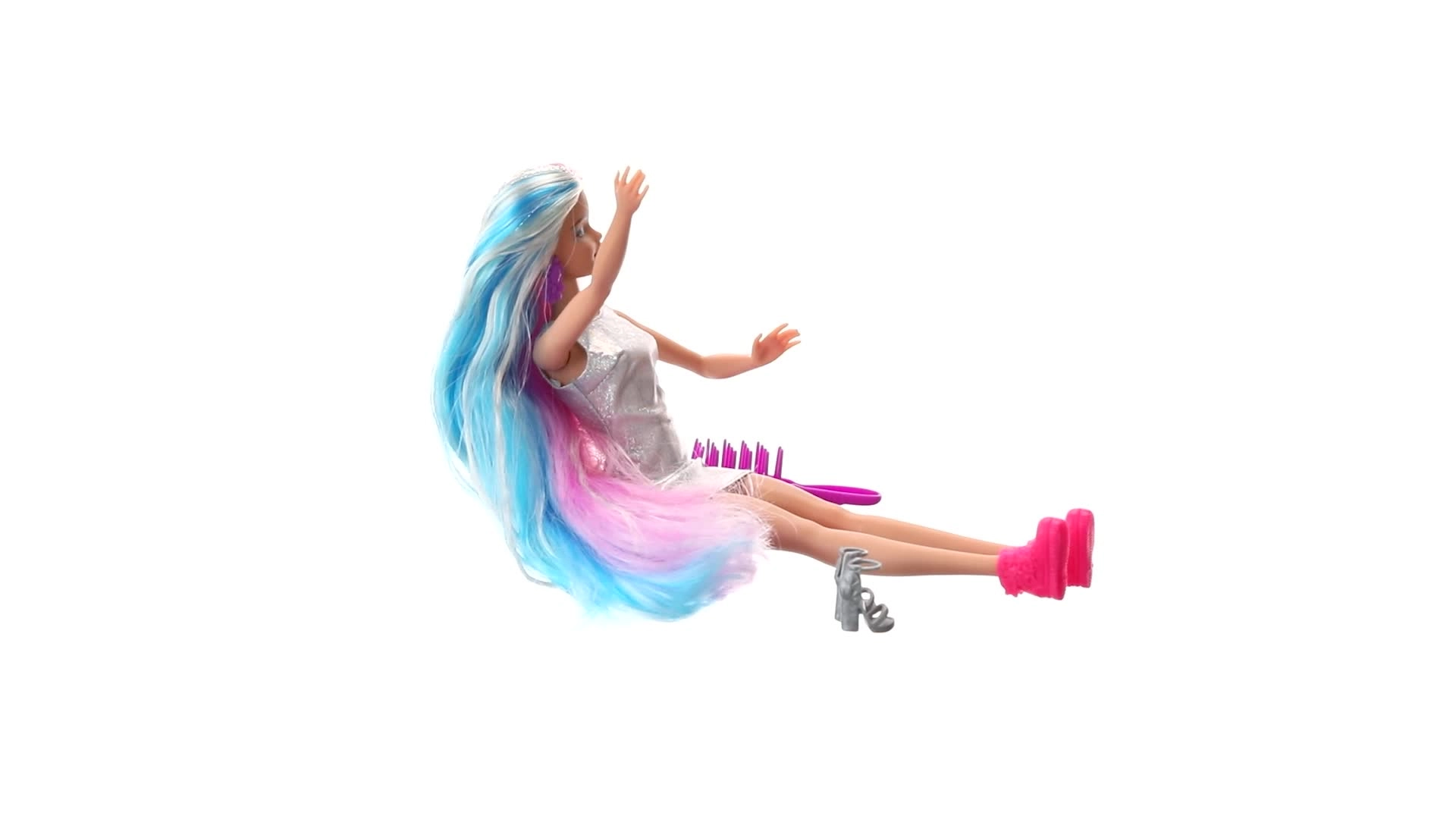 Barbie Fantasy Hair Doll - Mermaid & Unicorn Looks Multicolour Ages 3+